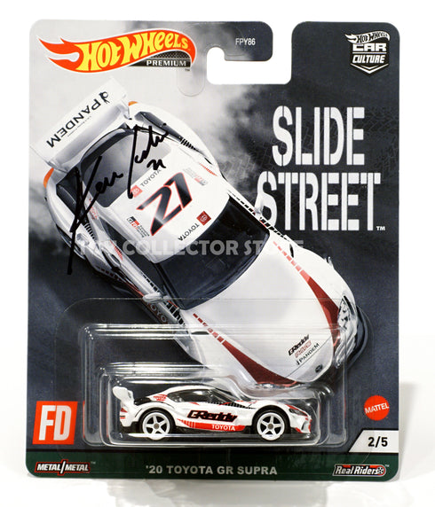 Signed By Ken Gushi Hot Wheels 20' Toyota GR Supra